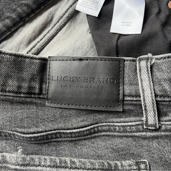 Lucky Brand Zoe High Rise Straight Leg Jeans - Picture 6 of 8